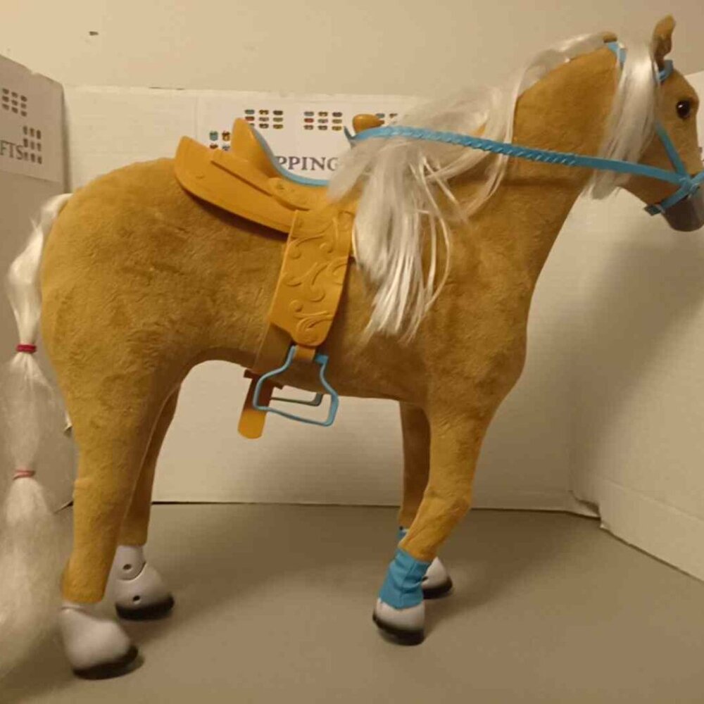My Life As 18-inch Poseable Palomino Horse Play Set